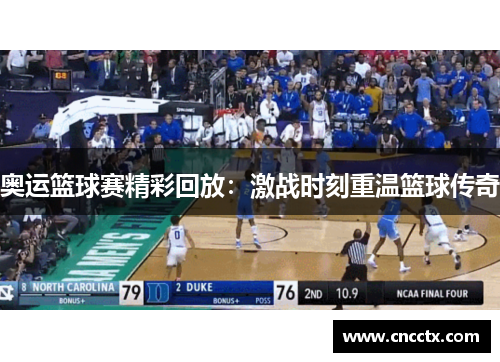 奥运篮球赛精彩回放：激战时刻重温篮球传奇